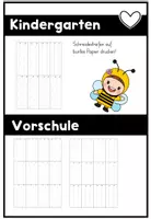 Vorschau - Arbeitsblätter - Schneideübungen Kindergarten & Vorschule – Feinmotorik trainieren mit Schneidekarten - schneiden - Seite 2