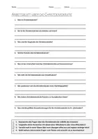 Vorschau - Arbeitsblätter - AB mit Fragen zum Thema "Christdemokratie" + Lösungsblatt - Deckblatt