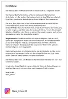 Vorschau - Aufgabenkarten - C-Dur Tonleiter Liederrätsel - Seite 1