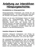 Vorschau - Arbeitsblätter - Hörspurgeschichte Bauernhof - Seite 1