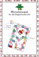 Vorschau - Spiele - Brettspiel für den Englischunterricht - Wortschatzspiel - Deckblatt