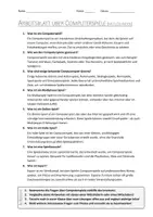 Vorschau - Arbeitsblätter - AB mit Fragen zum Thema "Computerspiele" + Lösungsblatt + Infografik - Seite 2
