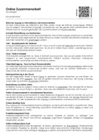 Vorschau - Arbeitsblätter - Online Zusammenarbeit (Materialpaket) - Seite 1