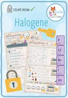 Vorschau - Arbeitsblätter - Halogene – Escape Room - Deckblatt