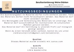 Vorschau - Poster - Meine Stärken - Berufsorientierung/ Bewerbungen - Seite 2