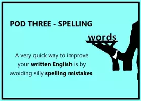 Vorschau - Videos - CLASSPOD THREE - SPELLING - Deckblatt