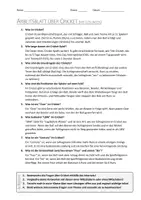 Vorschau - Arbeitsblätter - AB mit Fragen zum Thema "Cricket" + Lösungsblatt - Seite 1