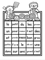 Aperçu - Jeux - Jeux pour les Mots fréquents LIST 1 SET 3 - Page 1