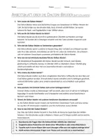 Vorschau - Arbeitsblätter - AB mit Fragen zum Thema "Dalton-Brüder" + Lösungsblatt - Seite 1