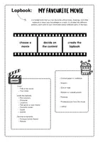 Vorschau - Arbeitsblätter - Create a lapbook about your favourite movie (Aufgabenblatt) - Seite 3