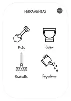Vista previa - Manualidades / Dibujos para colorear - Diario de nuestro huerto escolar - página 2