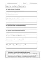 Vorschau - Arbeitsblätter - Lernplakat + AB mit Fragen zum Thema "Darmstadt" + Lösungsblatt + Mindmap + Infografik - Seite 1
