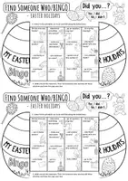 Vorschau - Arbeitsblätter - Find someone who... / Bingo - Easter Holidays (Englischunterricht) - Seite 2