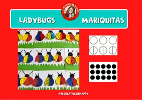 Vista previa - Manualidades / Dibujos para colorear - LADYBUGS_COLORES PRIMARIOS Y SECUNDARIOS - Portada