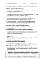 Vorschau - Arbeitsblätter - AB mit Fragen zum Thema "Demokratische Republik Kongo" + Lösungsblatt + Infografik - Seite 2