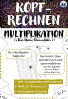 Vorschau - Arbeitsblätter - Kopfrechnen - Multiplikation | Das kleine Einmaleins - Deckblatt
