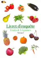 Aperçu - Apprentissages en autonomie - Kit Livrets d'enquête Fruits et Légumes - Niveaux 1 et 2 - Page 2