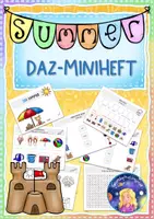 Vorschau - Arbeitsblätter - Der Sommer - Miniheft (DaZ/DaF) - Deckblatt