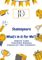 Vorschau - Stundenentwürfe - Shakespeare Debate: Studying Shakespeare - What's in it for Me? (Sek II) - Deckblatt