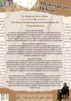 Vorschau - Stundenentwürfe - Shakespeare Debate: To Adapt or Not to Adapt (Sek II) - Seite 1