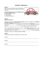 Vorschau - Arbeitsblätter - Arbeitsblatt - Trägheit - Mechanik - Deckblatt