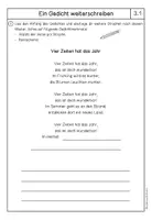 Vorschau - Unterrichtsreihen - 3 Kreative Arbeit mit Gedichten- Gedichte-Werkstatt - Seite 1