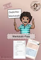 Vorschau - Unterrichtsreihen - Werkstatt-Pass zur Gedichte-Werkstatt - Deckblatt