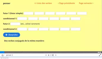 Vorschau - Interaktives Material - Carnet de conjugaison de verbes français - Seite 3