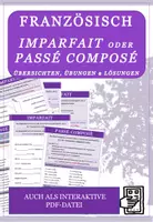 Vorschau - Arbeitsblätter - Französisch: Imparfait oder passé composé - auch interaktiv - Deckblatt