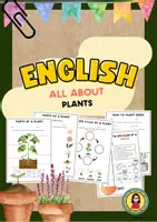 Vista previa - Hojas de trabajo - All about Plants Activity Book | Science | Biology - Portada