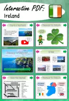 Vorschau - Arbeitsblätter - Interactive PDF - Ireland - Deckblatt