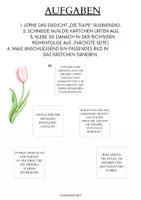Vorschau - Arbeitsblätter - Die Tulpe 🌷 | Gedicht von Josef Guggenmoos 3.- 5.Klasse - Seite 2