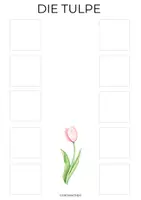 Vorschau - Arbeitsblätter - Die Tulpe 🌷 | Gedicht von Josef Guggenmoos 3.- 5.Klasse - Seite 3