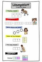 Vorschau - Arbeitsblätter - Escaperoom Nomen - Seite 1