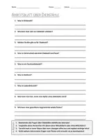 Vorschau - Arbeitsblätter - AB mit Fragen zum Thema "Diebstahl" + Lösungsblatt + Infografik - Deckblatt