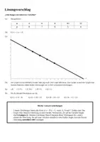 Vorschau - Arbeitsblätter - Lineare Gleichungen mit zwei Variablen aufstellen, interpretieren und graphisch lösen (+Lösung) - Seite 3