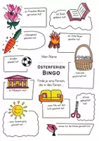 Vorschau - Arbeitsblätter - Osterferien-Bingo - Austausch nach den Ferien - Stundeneinstieg 🐇🐥 - Seite 1