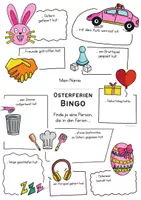 Vorschau - Arbeitsblätter - Osterferien-Bingo - Austausch nach den Ferien - Stundeneinstieg 🐇🐥 - Seite 2