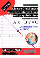 Vorschau - Arbeitsblätter - Lineare Gleichungen und Gleichungssysteme (+Geogebra, +Lösungen) - Seite 1