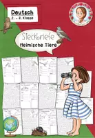 Vorschau - Arbeitsblätter - Heimische Tiere Grundschule | Steckbriefe Wildtiere Sachunterricht Klasse 2-4 - Deckblatt