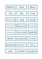 Vorschau - Anderer Materialtyp - Wörter mit individueller Auftragskarte zum WETTER - Seite 2