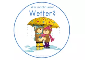 Vorschau - Anderer Materialtyp - Wetter Legekreis für Erstleser - Seite 1