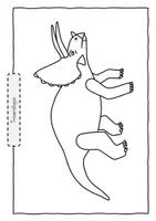 Vorschau - Unterrichtsreihen - Dinosaurier - Ausmalbilder - Seite 3