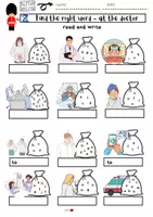 Vorschau - Arbeitsblätter - Englisch Arbeitsblätter: At the doctor - Seite 2