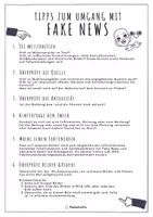 Vorschau - Arbeitsblätter - Fake News: Tipps zum Umgang mit Fake News (fachübergreifend) - Seite 3