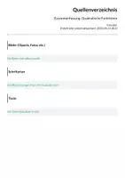 Vorschau - Merkblätter - Zusammenfassung: Quadratische Funktionen - Seite 2