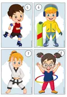 Vorschau - Spiele - Story walk | Keeping fit | Hobbies and sports | Lesespaziergang Englisch - Seite 3