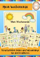 Vorschau - Fördermaterial/Inklusion - Mein Wochenende - Strukturhilfen, Sprachhilfen und Visualisierung - Deckblatt
