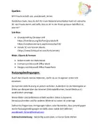 Vorschau - Arbeitsblätter - Leseweg / Lesespur - Mein Tagesablauf / Uhrzeiten - Seite 1
