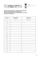 Vorschau - Arbeitsblätter - Comparison of adjectives - Kl. 9/10 - Stationen mit Lösungen - Seite 3